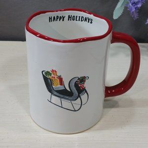 Magenta Sketchbook Series Happy Holidays Mug